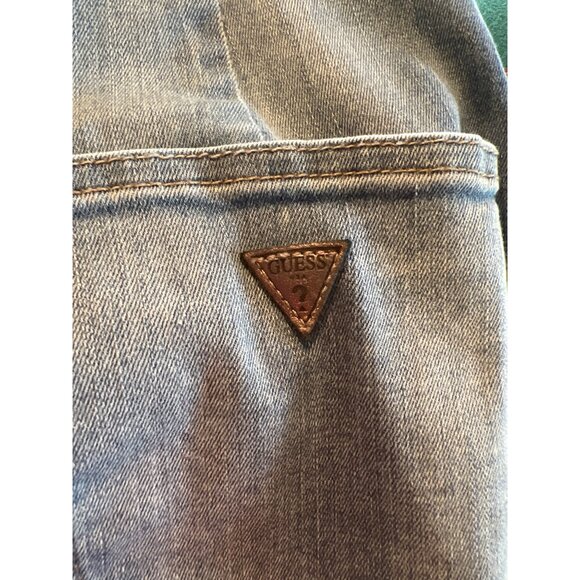 Guess Los Angeles Women’s Cropped Denim Jumpsuit –‎ Size 8 - Picture 14 of 16